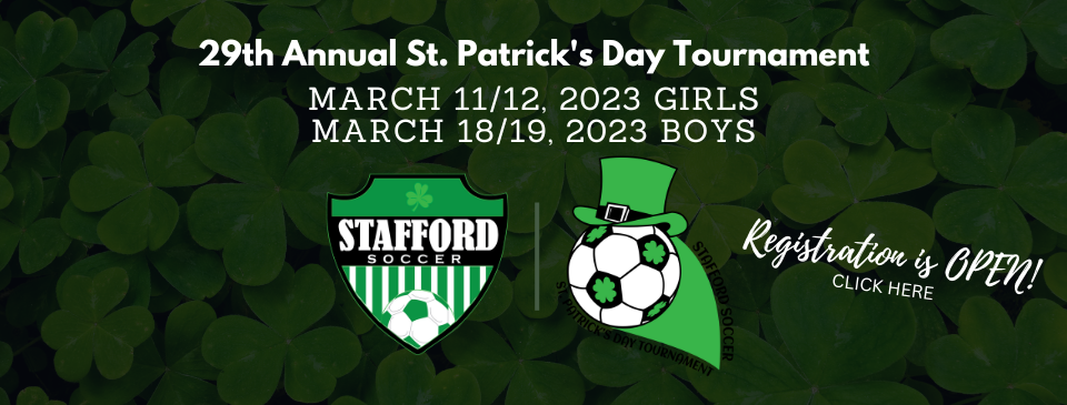 2023 St. Patrick's Tournament Registration is OPEN