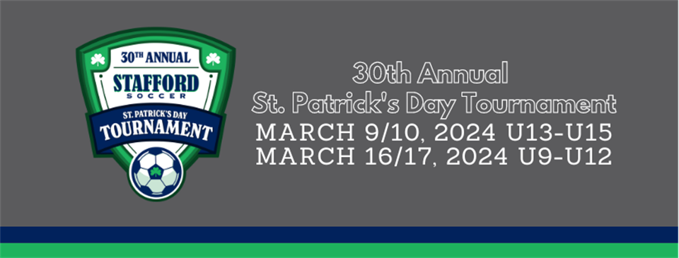 2024 St. Patrick's Tournament Registration is NOW OPEN!